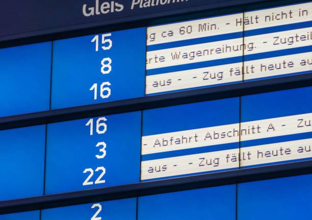 istock Screen on Station Germany delayed Trains 