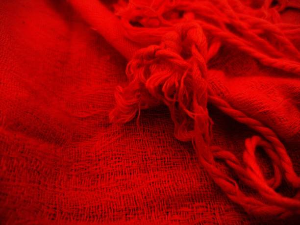 istock Soft bright fabric wool foldings decoration on christmas celebration 1256108797