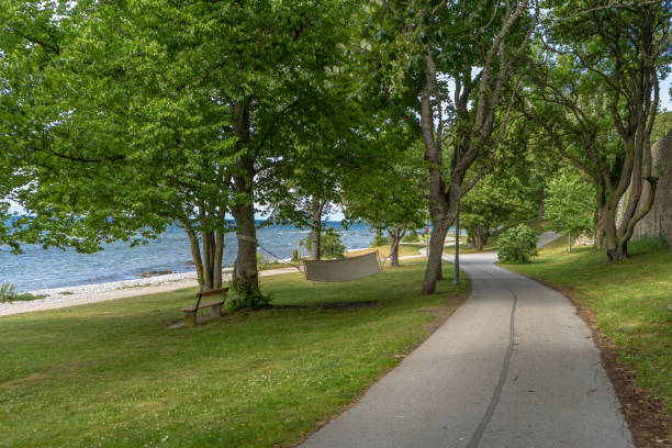 istock Baltic sea coast in Visby town. Gotland. 1256115899