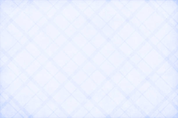 illustrazioni stock, clip art, cartoni animati e icone di tendenza di semi seamless cielo blu colorato criss motivo croce di controlli inclinati su sfondi grunge strutturati - parchment seamless backgrounds textured