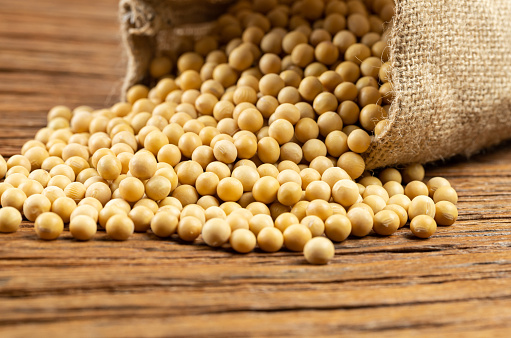peas, beans, hummus, corn and other bulk in bags