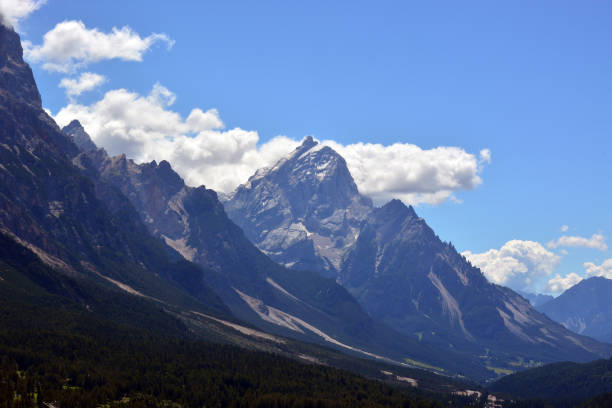 istock view of the Dolomites from Cibiana 1256126489
