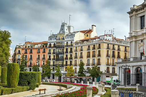 Plaza de Oriente is a square in the historic centre of Madrid, Spain.