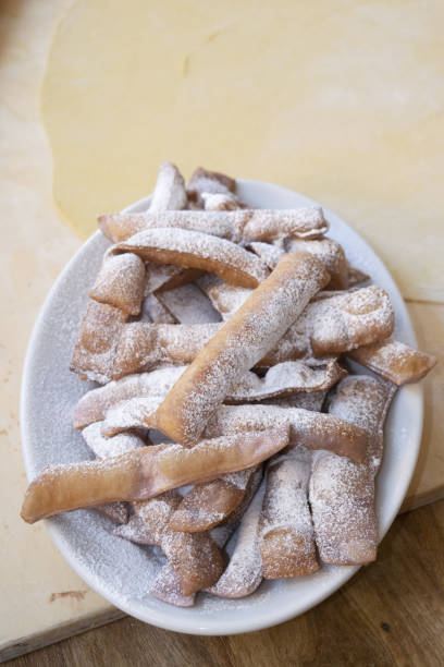 istock Mardi gras fritters typical of Carnival 1256132313