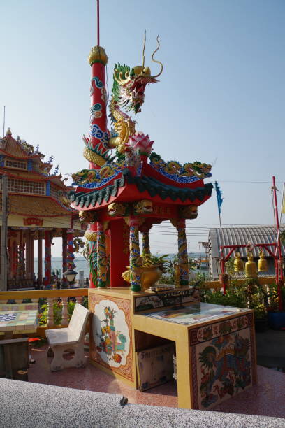 istock Buddhist temple in Koh Loy Park 1256132588