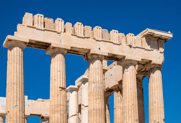 istock Parthenon within Athenian Acropolis atop Acropolis hill in Athens, Greece 1256145741