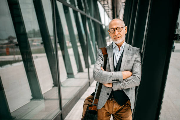 istock Stylish Senior Businessman 1256148367
