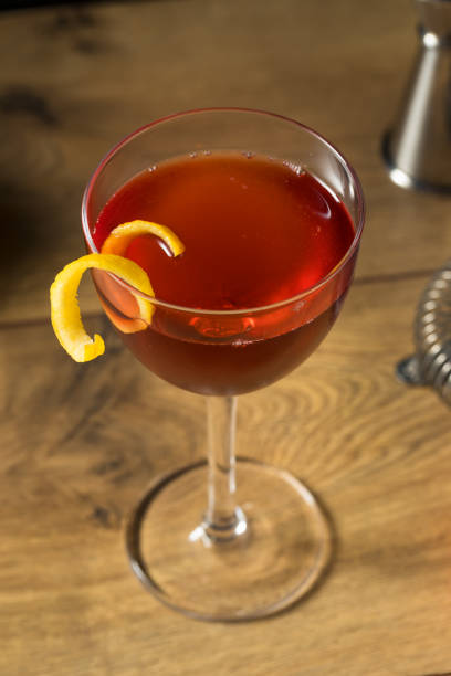 istock Homemade Classic Old Pal Cocktail 1256168245