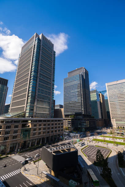 istock buildings in Tokyo, Japan 1256169056