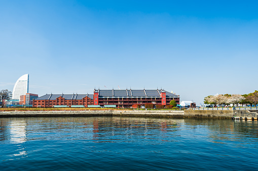 Yokohama Red Brick Warehouse in Yokohama Minatomirai, Japan