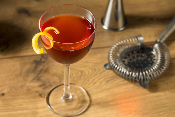 istock Homemade Classic Old Pal Cocktail 1256172536