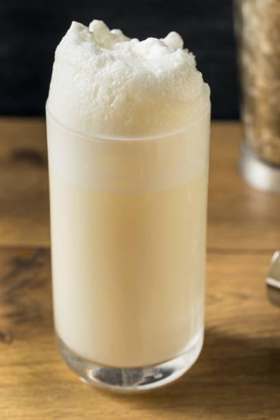 istock Homemade Frothy Ramos Gin Fizz Cocktail 1256172704