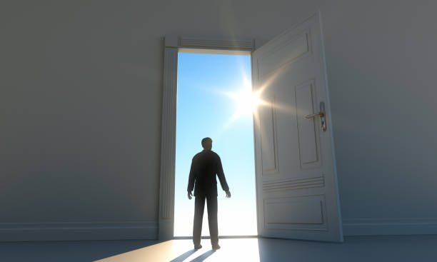 istock Open door to the sun 1256178025