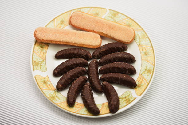 istock chocolate  bananas and ladyfingers 1256178188