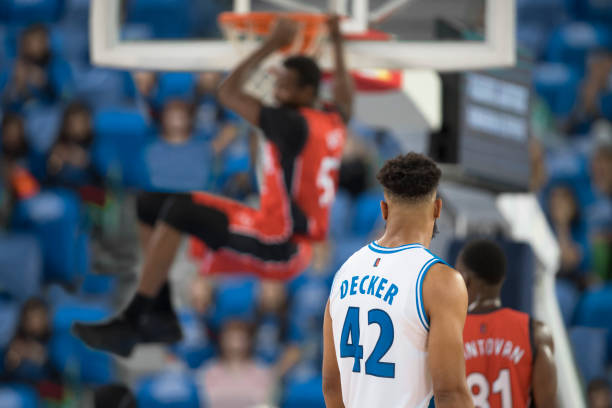 istock Basketball player standing in court 1256181574