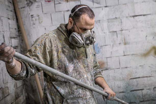 istock An artist working on new artworks during Covid-19 quarantine 1256188995