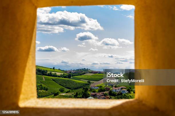 Panoramic Point Of The Langheroero Hills Stock Photo - Download Image Now