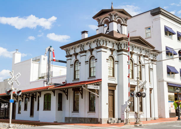 Old Railroad Station in Gettysburg Pennsylvania