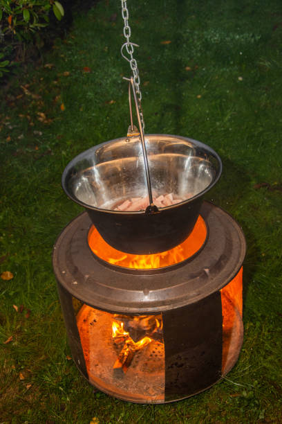 istock fried bacon in a stainless steel pan 1256204575