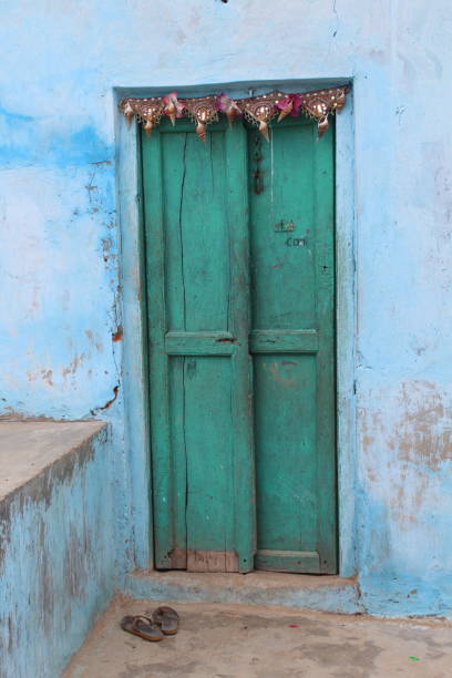 istock Vintage old village community 1256210667