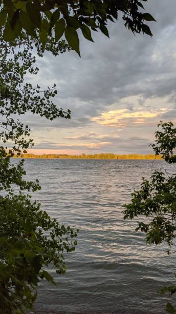 istock Golden hour on the shore (Photo1) 1256219615