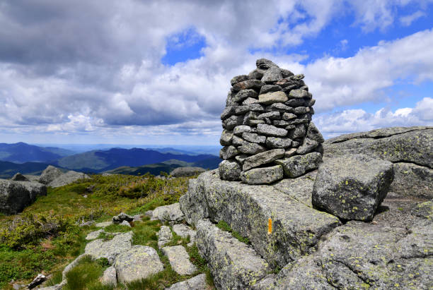 istock Alpine landscape wilderness in Adirondack Mountains New York 1256220464