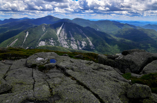 istock Alpine landscape wilderness in Adirondack Mountains New York 1256220477
