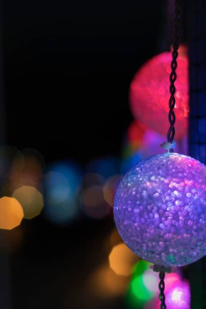 istock Illuminated park before new year's coming 1256228066