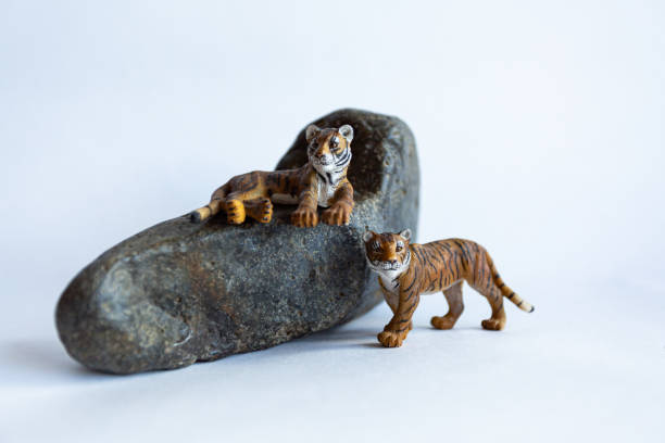 istock Toy wild animals 1256233664