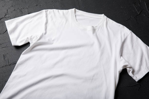 istock White T-Shirt mockup template 1256238521