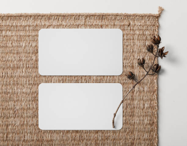 istock Minimal business card mockup 1256238654