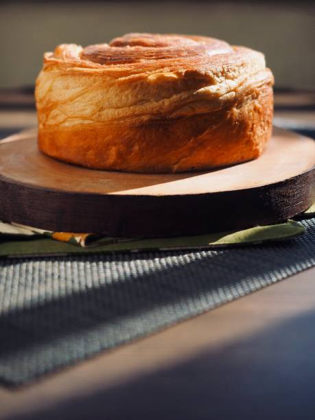 istock Korean fresh bread Round pastry 1256243990