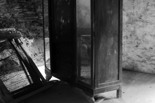 istock Details of a room in an old hose 1256247014