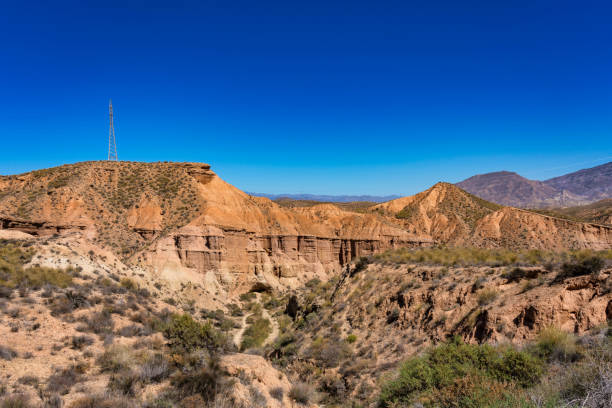 istock Desert Taverns, in spanish Tabernas Desert, Andalusia, Spain 1256247131