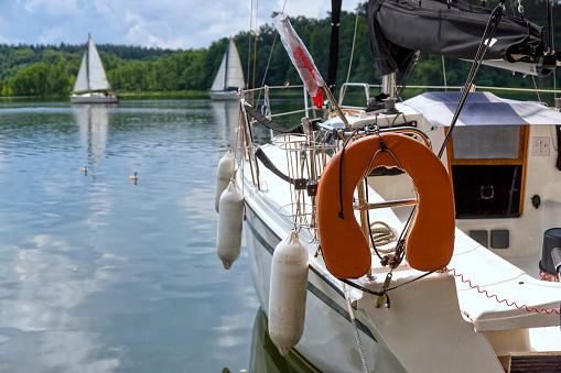 Holidays in Poland - sailing on the Nidzkie lake in Masuria, land of a thousand lakes