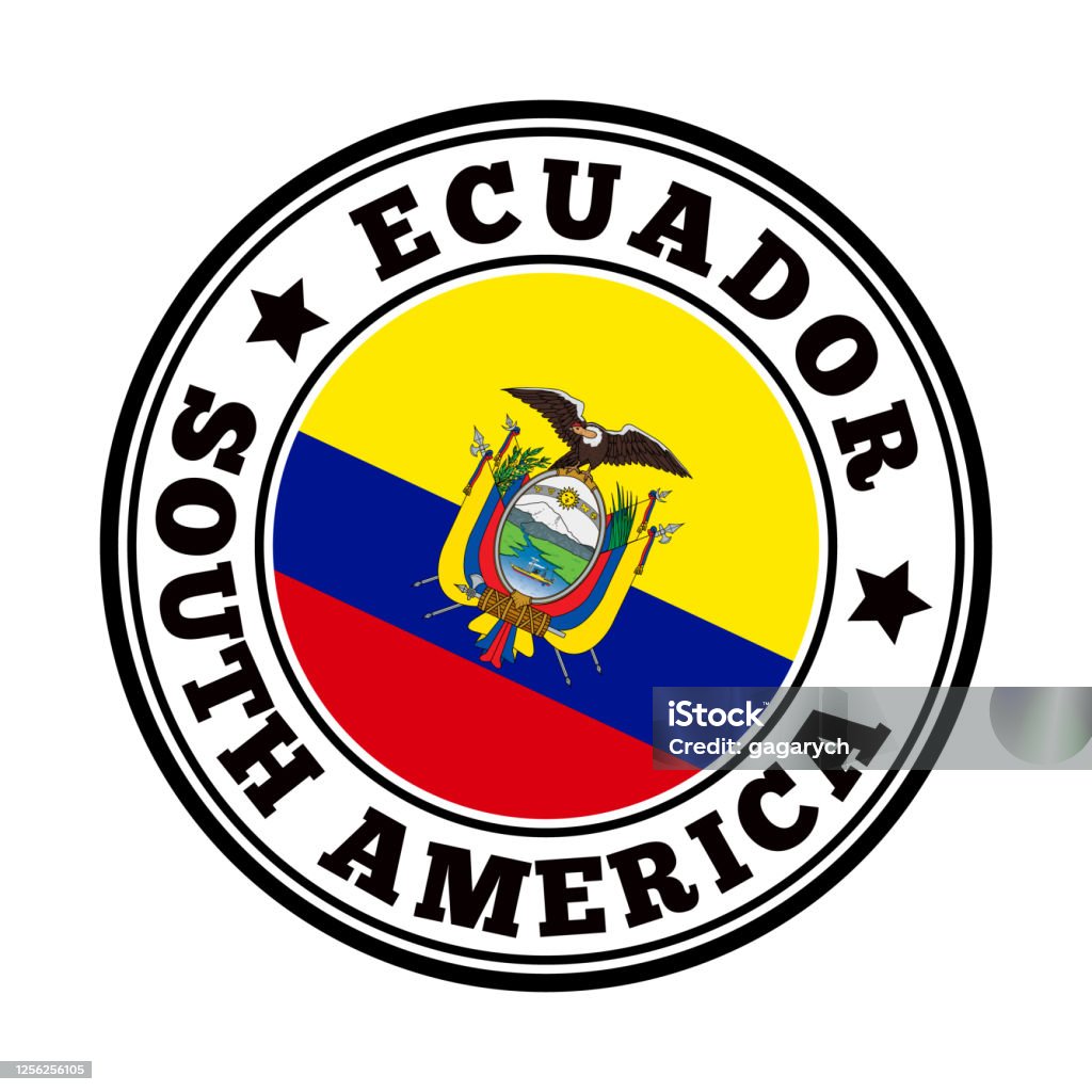 Ecuador Signs Color Ecuador Sign Stock Illustration - Download Image Now - Ecuador, Post ...