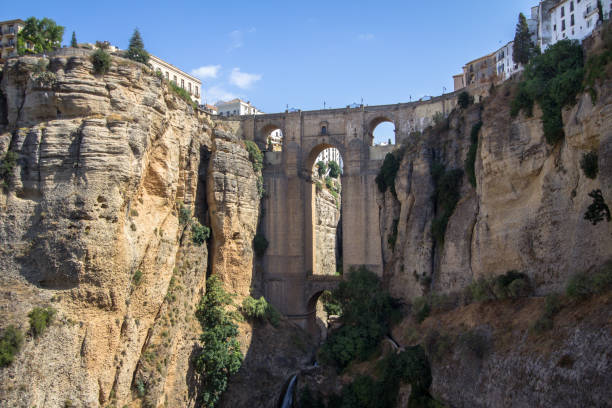 istock Bridge Puente Nuevo in Ronda, Spain 1256257395