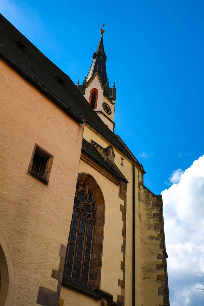 istock Historic Architecture in Krumlov 1256260859
