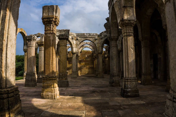 istock world heritage kamani masjid also called as kamani mosque, Champaner 1256268419
