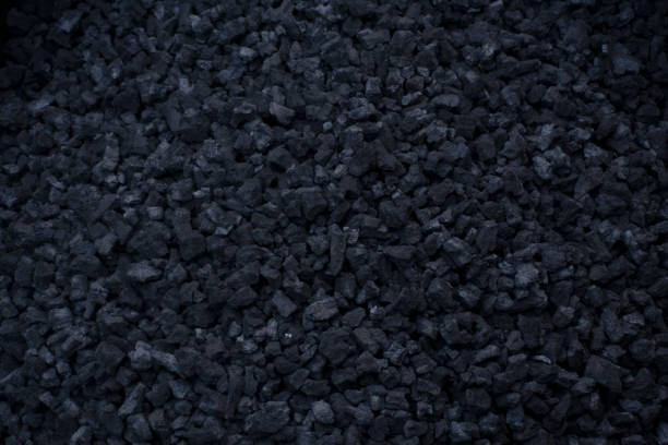 istock Background with a pile of coal 1256268527