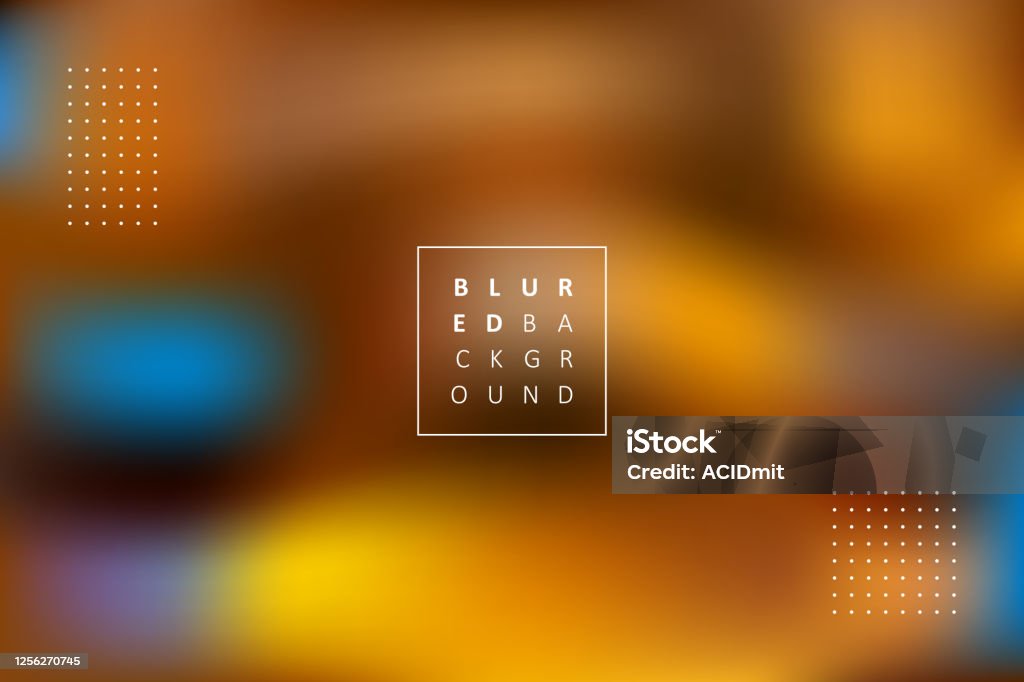 Blurred Text Vector Abstract Vector Blurred Background With Dotted Elements And Text Stock ...
