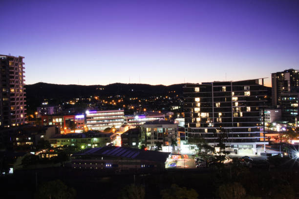 istock Inner City Brisbane sunset 1256270853