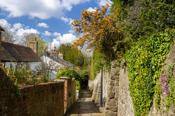 istock Six Bells Lane in Sevenoaks, England 1256274965