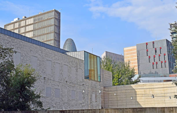 istock Modern buildings in Barcelona Catalonia 1256277547