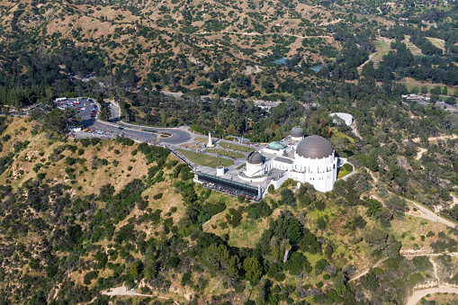 Los Angeles Griffith Observatory city building aerial view photo photography