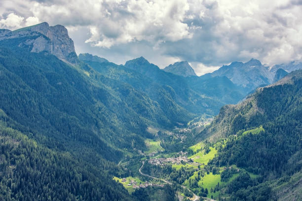 istock Landscape in the italian Dolomites 1256286215