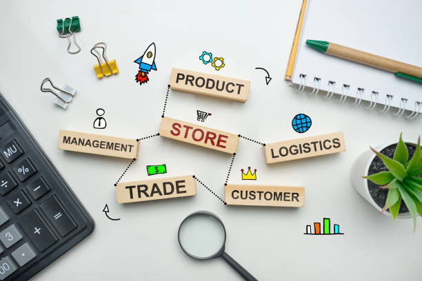 istock The concept of the main points for the store and its development. 1256287417