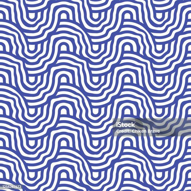 Continous Texture Repetitive Linear Graphic Flow Array Texture Seamless Elegant Vector ...