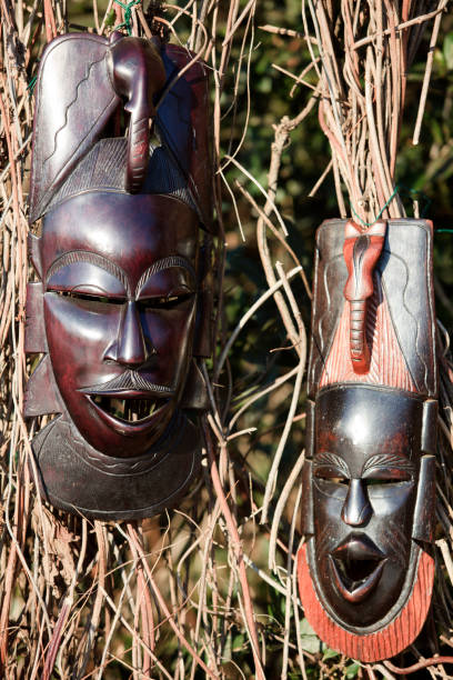 istock African art and sculptures. 1256288975