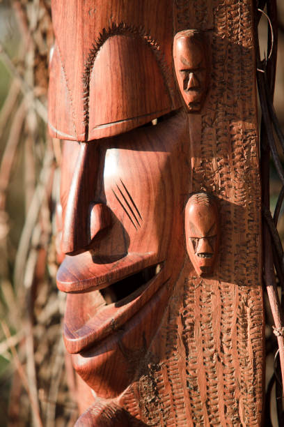 istock African art and sculptures. 1256289044